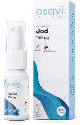 Osavi Jod Spray Doustny, 150 g Wiśnia -