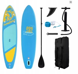 Deska Sup Do Pływania 350 CM Pompowana Stand