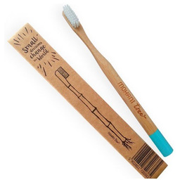 Mohani Bambusowa turkusowa szczoteczka do zębów Soft