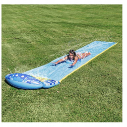 ŚLIZGAWKA ZJEŻDŻALNIA WODNA ŚLIZG WODNY + DESKA 6M