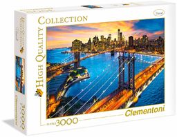 Clementoni 33546" New York 3000 części Puzzle High