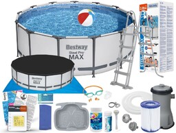 Basen Bestway 396x122 Ogrodowy Stelażowy 5618W 18w1