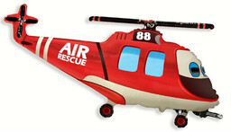 Balon foliowy Helikopter Ratunkowy - 58 x 93