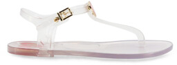 Klapki marki Love Moschino model JA16011G1GI37. Kolor Czerwony,