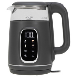 ADLER Czajnik elektryczny AD 1305 szaro-srebrny