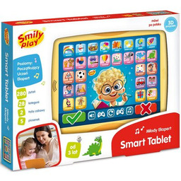 SMILY PLAY Zabawka tablet edukacyjny Smart tablet Młody