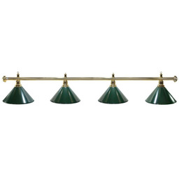 Tournament Champion Lampa bilardowa Elegance 4 klosze zielone