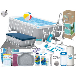 Basen Intex 488x244x107 Ogrodowy Stelażowy 26792 22w1