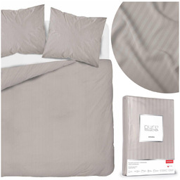 Pościel 160 x 200 3cz Satynowa Bawełna Pure