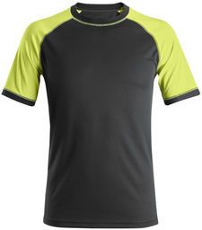 2505 T-shirt neonowy Snickers Workwear