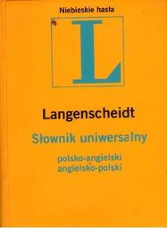 SŁOWNIK UNIWERSALNY POLSKO-ANGIELSKI, ANGIELSKO-POLSKI [antykwariat]