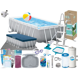 Basen Intex 488x244x107 Ogrodowy Stelażowy 26792 20w1