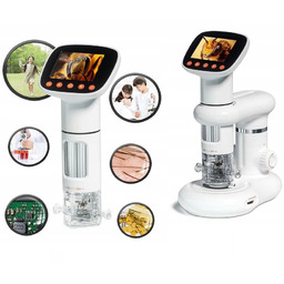 Mikroskop Cyfrowy 2w1 1000x / Ekran Lcd 2.0''