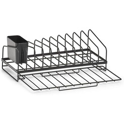 Zeller 14707 ociekacz do naczyń, metalowy, czarny, ok.