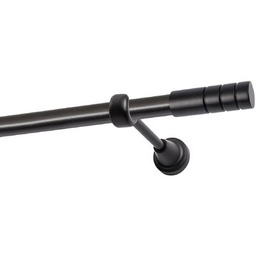 DECASTYL Karnisz Techno pojedyńczy 320 cm Czarny