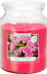 Aura - Świeca zapachowa z wieczkiem Róża