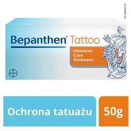 Bepanthen Tattoo maść pielęgnująca wytatuowaną skórę, 50g