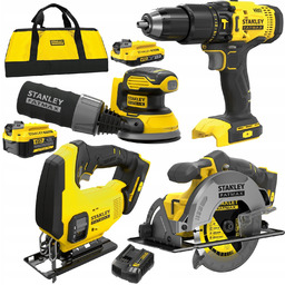 Zestaw elektronarzędzi Stanley SFMCK412MDS 4-narzędzia 18V Fatmax V20