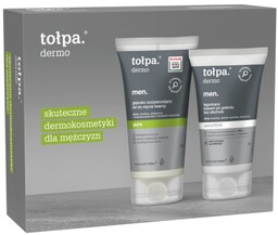 TOŁPA Zestaw prezentowy Dermo Men 2024 (Oczyszczający żel