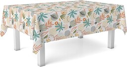 Martina Home Obrus ceratowy Sella Pomarańczowy 140 Okrągły