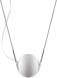 Lampa wisząca Lumina Perla ze szklanym kloszem, Ø