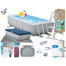 Basen Intex 488x244x107 Ogrodowy Stelażowy 26792 16w1