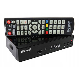 Tuner DVB-T2 Wiwa H.265 Maxx Hevc do Tv