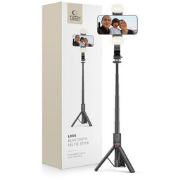 TECH-PROTECT Uchwyt selfie L05S Wireless Tripod&Led Light Czarny