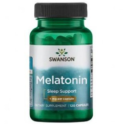 SWANSON Melatonina 1mg - 120 kapsułek