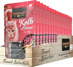 Belando Leonardo Feline Pouch Wołowina Rośliny strączkowe Pudełko