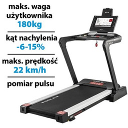 SOLE by HAMMER Bieżnia elektryczna F85 2940W 22km/h