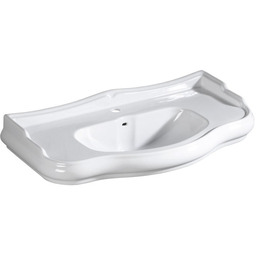 RETRO umywalka ceramiczna 100x54,5cm, biały 105001 WIOSENNA PROMOCJA