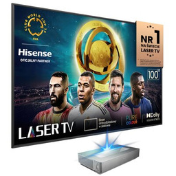 HISENSE Laser TV 100L5HD 100" 4K Dolby Atmos
