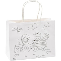 K3T 80514 torebki do kolorowania "Gospodarstwo rolne" opakowanie