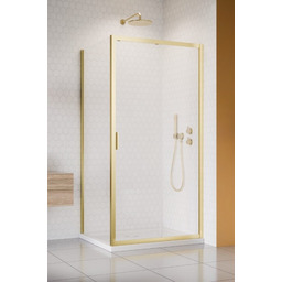 Radaway Alienta Brushed Light Gold DWJ+S kabina prysznicowa