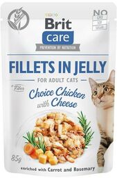 Brit Care Cat Fillets In Jelly Choice Chicken&Cheese