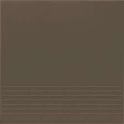 Klinkier stopnica SIMPLE BROWN matowy 30x30 gat.