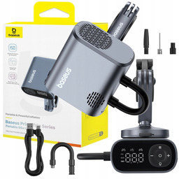 Baseus Pompka Rowerowa Elektryczna Bezprzewodowa Do Roweru Piłki