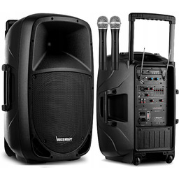 Profesjonalna Kolumna Głośnikowa Estradowa Przenośna Bluetooth Sala Plener