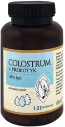COLOSTRUM+PREBIOTYK 20% IgG - 120 kapsułek