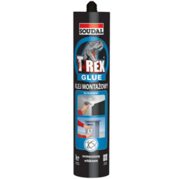 Soudal Klej montażowy T-REX bezbarwny 310 ml
