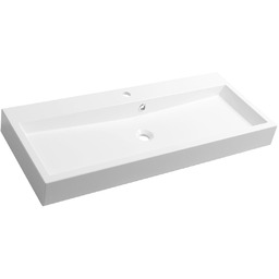 ORINOKO umywalka kompozytowa 100x42cm, biały OR100 ZIMOWA PROMOCJA