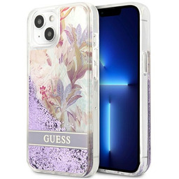 Etui iPhone 13 mini Guess fioletowe