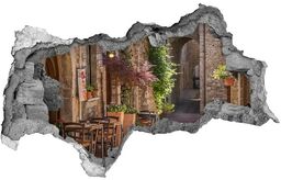 naklejka fototapeta 3D widok Włoska uliczka