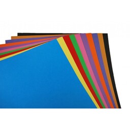 Brystol karton kolor A2 MIX 10 kolorów 50ark