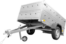 Przyczepka lekka 200x125 UNITRAILER GARDEN 201 KIPP