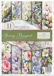 ITD Collection Papier do decoupage, wiosenny bukiet 21