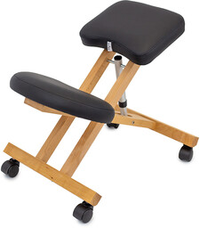 Klękosiad drewniany Krzesło ergonomiczne Nyks Akito
