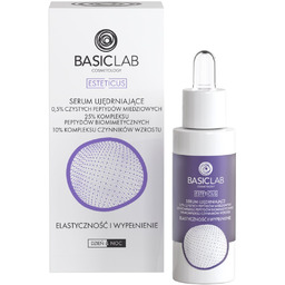 BasicLab Serum ujędrniające do twarzy z 0,5% czystych
