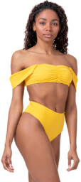 NEBBIA Miami Retro Bikini górna część Yellow